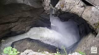 Trümmelbach Falls in Lauterbrunnen Switzerland