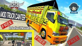 Mod Truck Canter_V2 BUSSID Bus Simulator Indonesia