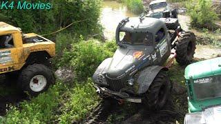 4x4 Off road Vehicles and off road Trucks race in Off road event Ridala 2017