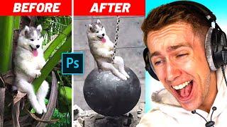THE FUNNIEST PHOTOSHOP BATTLES EVER