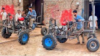 Totally Handmade Manufacturing Process Of MINI TRACTOR  in Local Factory