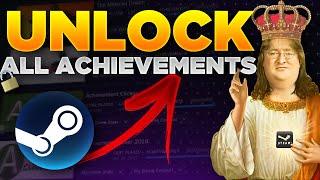 Unlock Unlimited Steam Achievements with One-Click  Full Guide SAM Working 2024 ‍ #steam