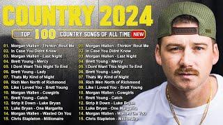Country Songs 2024 - Morgan Wallen Luke Combs Luke Bryan Chris Stapleton Brett Young Kane Brown