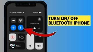 How To Turn On Off Bluetooth On iPhone