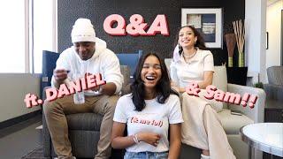 Q&A with Daniel Ezra & Samantha Logan and me lol  Greta Onieogou