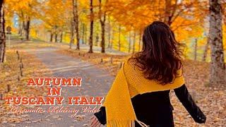 4K #AUTUMN IN ITALY  RELAXING SUNDAY RIDE IN GARFAGNANA TUSCANY CINEMATIC VIDEO #musimgugurdieropa