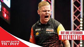 SWISS DELIGHT  Day One Afternoon Highlights  2024 Swiss Darts Trophy