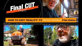 How to Edit a VLOG or Reality TV - Simon Holland Broadcast Editor