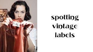 How To Shop For Vintage Clothing Part II⎟VINTAGE TIPS & TRICKS