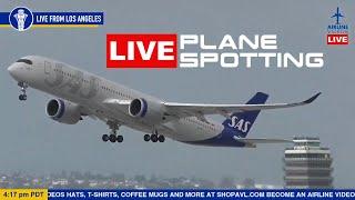 LIVE Plane Spotting at Los Angeles International Airport