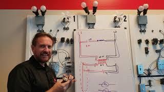 HVAC lab Basic wiring for heat Contactors and sequencers