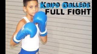 #1 Ranked Amateur Boxer *Kaipo Galleos* FULL FIGHT 