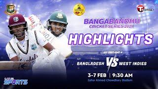 Bangladesh vs West Indies  Test Day 04 Full Highlights  West Indies tour of Bangladesh 2021