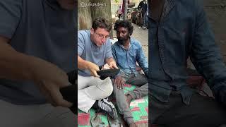 Homeless Man Reacts To Magic 