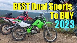 The BEST Dual-sport Motorcycles to Buy in 2023 like the CRF300L KLX300 royal enfield himalayan?