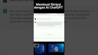 Membuat Skripsi dengan AI ChatGPT Super Cepat