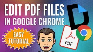 Edit PDFs for FREE  in Chrome #pdf #chrome