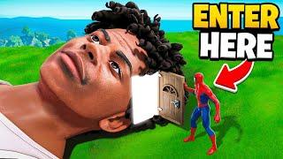 Hiding INSIDE YouTubers to WIN Hide & Seek Fortnite