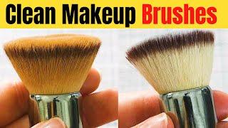 New Best Ways To Clean Makeup Brushes -  Makeup brush ko kaise saaf karen