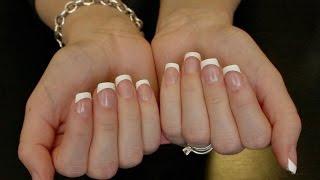 DIY 5 Min French Manicure * Kiss Press On Nails*