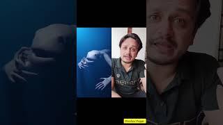 Bhootiya jaanwar  very weird creature seen  real horror video haunted sea clip  hindi 2023