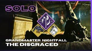 Void Titan with Deterministic Chaos - Solo Grandmaster Nightfall The Disgraced - Destiny 2