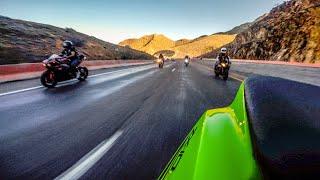 ZX10R Rear Cam Chronicles Riding The Mountain Overpass On A Superbike