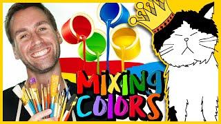  Mixing Colors  Art and Painting Song for Kids  Mooseclumps  Kids Learning Songs