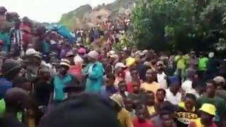 At least 50 feared dead in Congo gold mine collapse