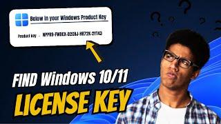 FIND Windows Product License KEY Windows 1011 In 1 Minute