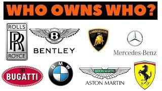 Which automaker company owns your favorite car brand? Youd be surprised