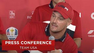 Team USA Post-Match Press Conference  2020 Ryder Cup