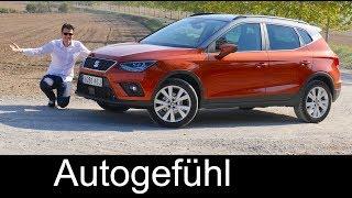 Seat Arona FULL REVIEW Style & Xcellence 1.0 vs FR 1.5 comparison - Autogefühl