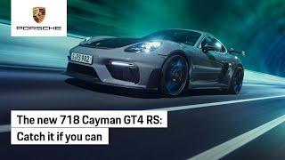 Porsche-spotting the new 718 Cayman GT4 RS