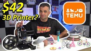 3D Printer for Under $100??? My Temu Haul with the EasyThreed K9 3D Printer