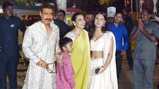 Ajay Devgan & Kajol With Family-Daughter Nysa & Son Yug Devgn@Bachchans Deewali Bash 2019