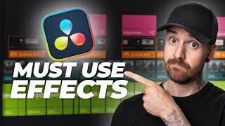 6 FREE Davinci Resolve Effects I Use On EVERY PROJECT