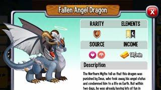 How To Breed FALLEN ANGEL DRAGON  Easy Breeding Recipe for Rare Dragon  Dragon City 2022