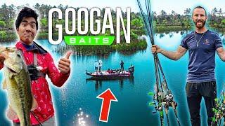 Fishing Googan Blazin Worm with 1Rod1ReelFishing **Alligator Encounter**