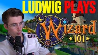 Ludwig Plays Wizard 101 For The FIRST Time