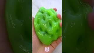 Slime ASMR  Green Bubble Tea Putty from Five Below #slimeasmr #oddlysatisfying #kawaiislime