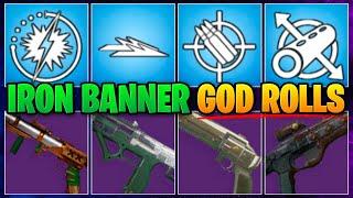 New God Roll Iron Banner Weapons Guide #TheFinalShape