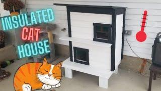 DIY Insulated Cat House