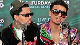 GERVONTA DAVIS & ROLLY ROMERO GET INTO IT AGAIN GO BACK & FORTH AT 2ND PRESS CONFERENCE -FULL VIDEO