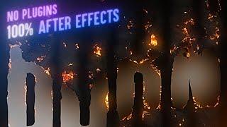 Advanced Burn Effect - After Effects Tutorial NO PLUGINS
