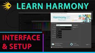 Intro to Toon Boom Harmony - 01 Interface & Setup