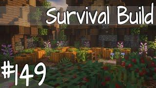 Minecraft Survival Build #149 Ein Kürbisfeld neue Häuser und viel Gestaltung ...