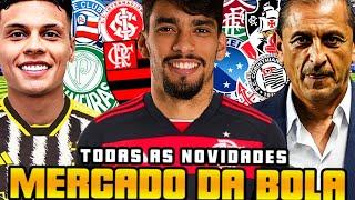 MERCADO DA BOLA 2024 - LUCAS PAQUETA NO FLAMENGO - RAMON DIAZ NO CORINTHIANS - RICHARD RIOS NA JUVE