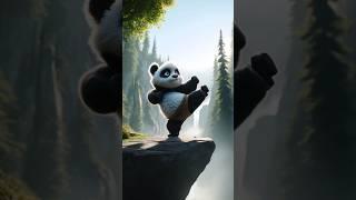 Baby Pandas Training  #shorts #panda