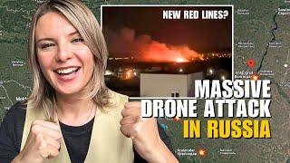 MASSIVE DRONE ATTACK ON RUSSIA KRASNODAR ROSTOV VORONEZH VOLGOGRAD Vlog 820 War in Ukraine